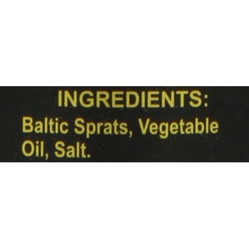 Adro Riga Smoked Sprats, 5.6-Ounce Pack Of 12