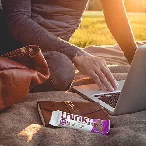 Thinkthin High Protein Bars - Variety Sampler Pack, 6 Flavors, 2