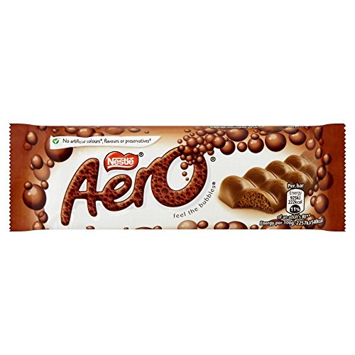 Aero Bubbly Milk Bar - 40G - Pack Of 12 40G X 12 Bars