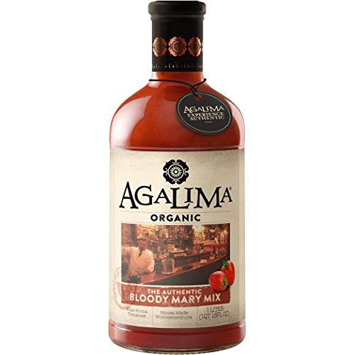 Agalima Organic Authenic Bloody Mary Drink Mix, All Natural, 1 L