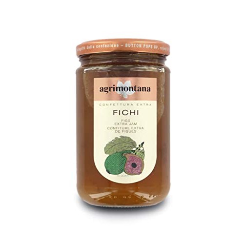 Agrimontana White Fig Extra Jam, Figs From Cilento, 350 Grams /