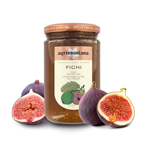 Agrimontana White Fig Extra Jam, Figs From Cilento, 350 Grams /