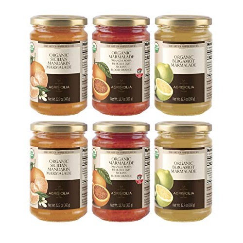 New Item!!! Usda Organic Sicilian Mix Citruses Marmalade 12.7Oz.