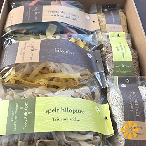 Agrozimi Spelt Hilopites - Bronze Die-Cut, Naturally Air-Dried G