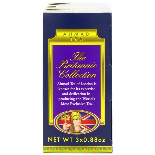 Ahmad Tea Britannia Collection, Loose Tea, Three Variety Flavors