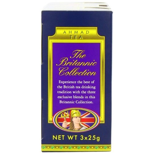 Ahmad Tea Britannia Collection, Loose Tea, Three Variety Flavors