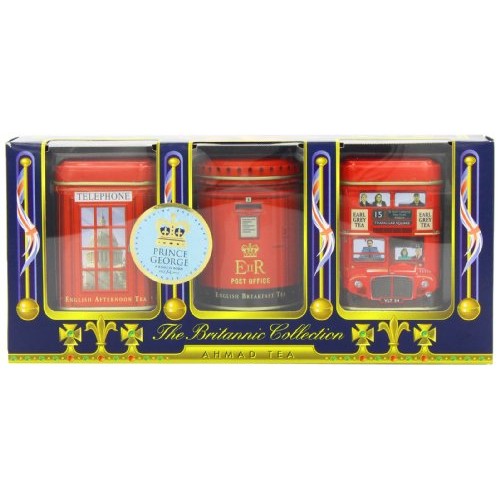Ahmad Tea Britannia Collection, Loose Tea, Three Variety Flavors