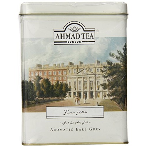 Ahmad Tea Earl Grey Aromatic Loose Tea, Ceylon Caddy, 17.6 Oz