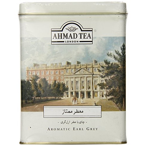 Ahmad Tea Earl Grey Aromatic Loose Tea, Ceylon Caddy, 17.6 Oz