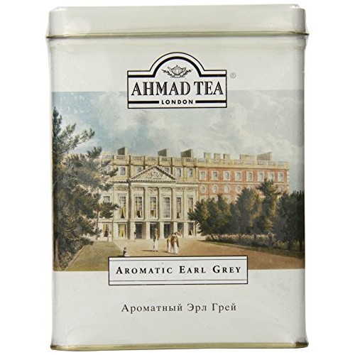 Ahmad Tea Earl Grey Aromatic Loose Tea, Ceylon Caddy, 17.6 Oz