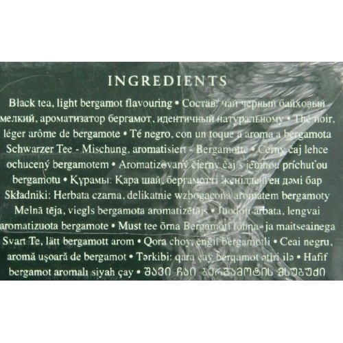 Ahmad Tea English Tea No.1, 100 Tagged Teabags, Pack Of 6