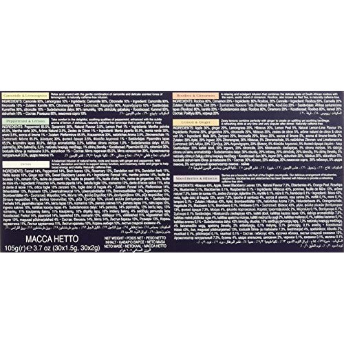 Ahmad Tea Herbalist Variety Gift Box, 60 Foil Enveloped Teabags