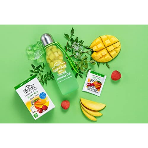 Ahmad Tea - Mango and Lychee Iced Green Tea Cold Brew 20 foil te...