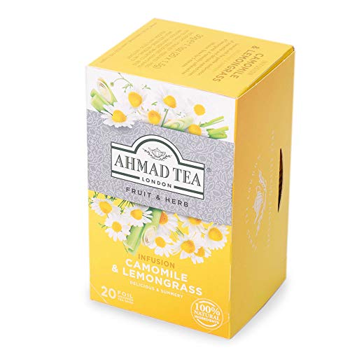 Ahmad Teas - Camomile &Amp; Lemongrass 1.4Oz - 20 Tea Bags, Brown