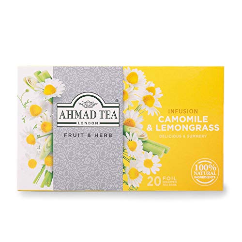 Ahmad Teas - Camomile &Amp; Lemongrass 1.4Oz - 20 Tea Bags, Brown