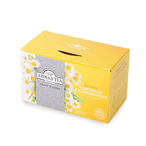 Ahmad Teas - Camomile &Amp; Lemongrass 1.4Oz - 20 Tea Bags, Brown