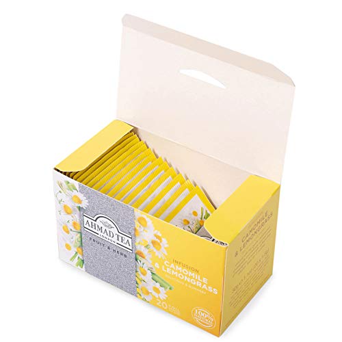 Ahmad Teas - Camomile &Amp; Lemongrass 1.4Oz - 20 Tea Bags, Brown