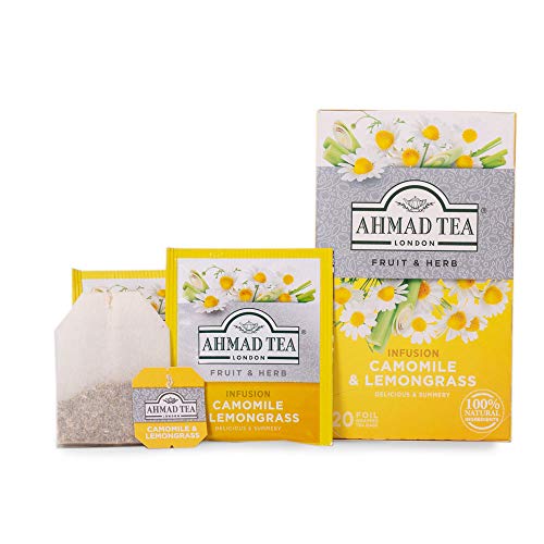 Ahmad Teas - Camomile &Amp; Lemongrass 1.4Oz - 20 Tea Bags, Brown