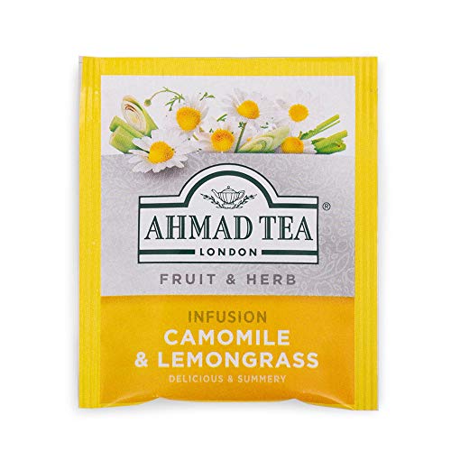 Ahmad Teas - Camomile &Amp; Lemongrass 1.4Oz - 20 Tea Bags, Brown