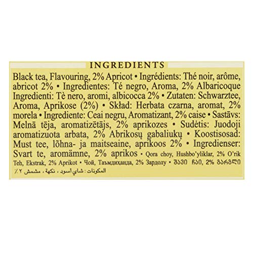 Ahmad Tea Apricot Sunrise , Tea Bags, 20-Count Boxes