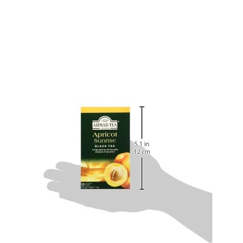 Ahmad Tea Apricot Sunrise , Tea Bags, 20-Count Boxes