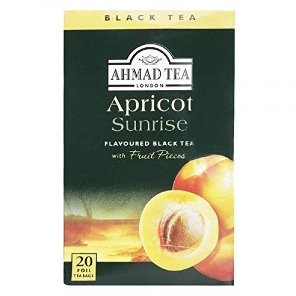 Ahmad Tea Apricot Sunrise , Tea Bags, 20-Count Boxes