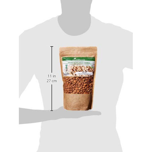Bitter Apricot Kernels Organic Raw 1Lb-100% Usda Organic Certi