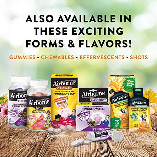 Airborne Vitamin C 1000Mg Per Serving - Citrus Chewable Tablet