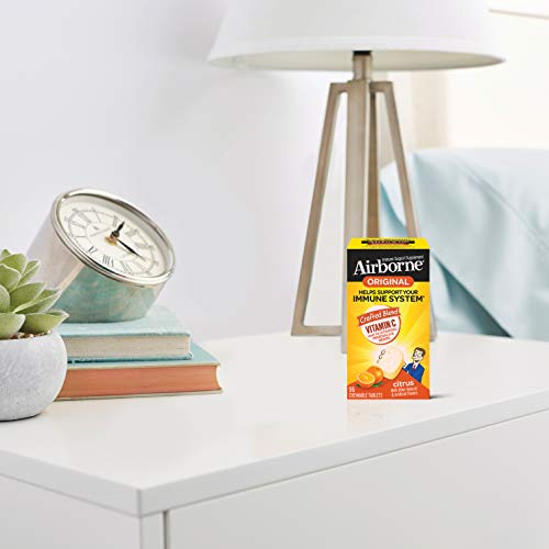 Airborne Vitamin C 1000Mg Per Serving - Citrus Chewable Tablet