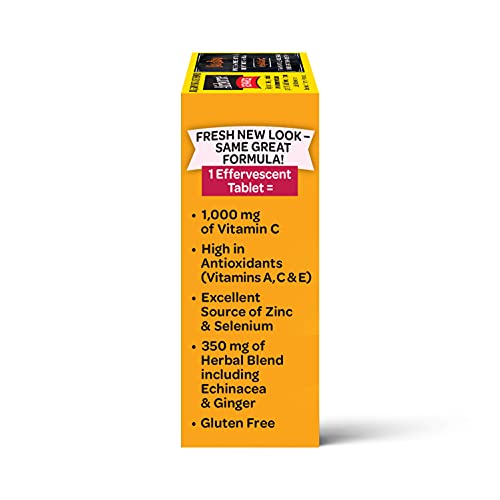 Airborne Vitamin C 1000Mg Per Serving - Very Berry Effervescen