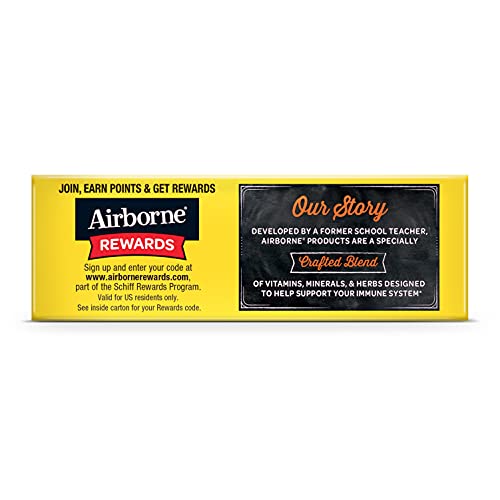 Airborne Vitamin C 1000Mg Per Serving - Very Berry Effervescen