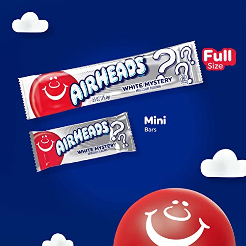 Airheads Bars, Chewy Fruit Taffy Candy, Variety Pack, Back To Sc