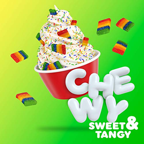 Airheads Xtremes Bites Sweetly Sour Candy, Rainbow Berry, Non Me