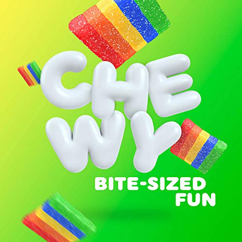 Airheads Xtremes Bites Sweetly Sour Candy, Rainbow Berry, Non Me