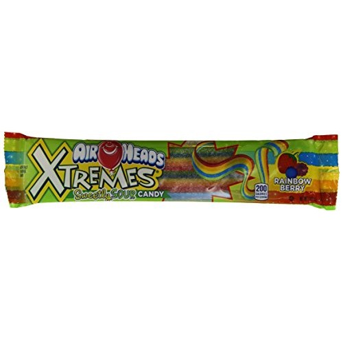 Airheads Xtreme Sour Belts Candy, 36 Ounce