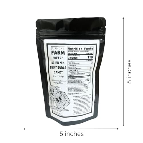 Freeze Dried Candy Starburst Mini 6oz Fruit Burst Candy - Origin...