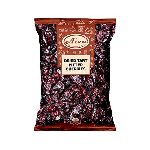 Aiva Dried Tart Pitted Cherries 1 LB Natural Cherry Non-GMO, Bulk