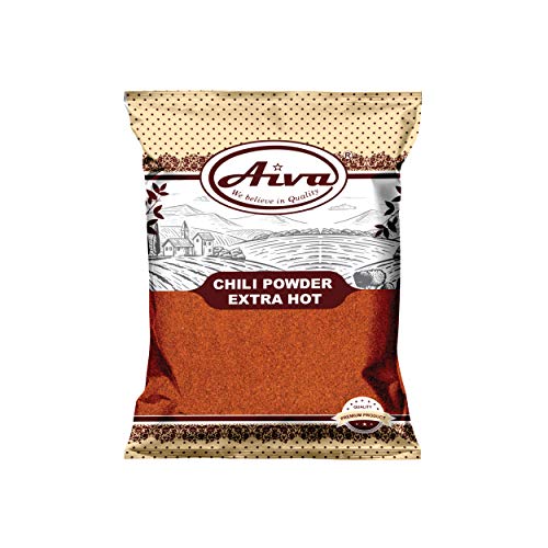 Aiva Indian Red Chili Powder Extra Hot | All Natural | Non Gmo |