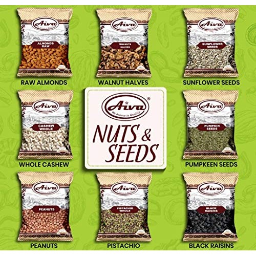 Aiva Macadamia Nuts Raw Halves And Pieces, Non-Gmo | Gluten Free