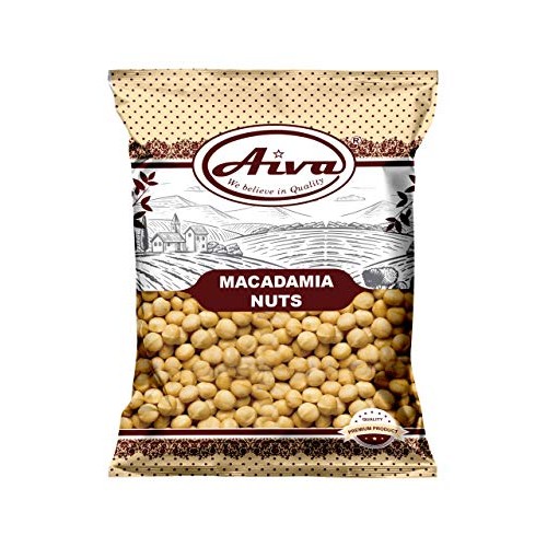 Aiva Macadamia Nuts Raw Halves And Pieces, Non-Gmo | Gluten Free