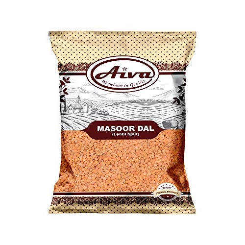 Aiva - Masoor Dal Red Split Lentils No Husk 4 Lb