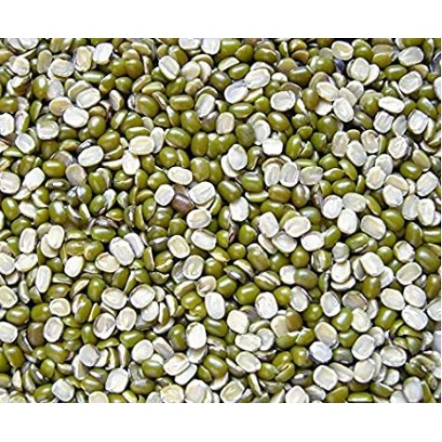 Aiva - Moong Dal With Husk Mung Split Green Gram Split- 4 Lb