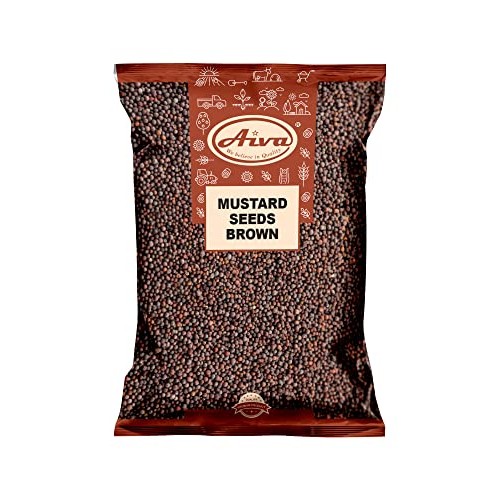 AIVA Mustard Seeds Brown RAI SARSON Whole I All Natural | Vega...