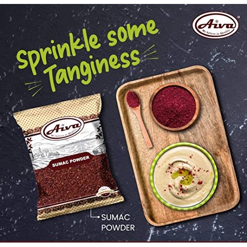 Aiva Natural Premium Quality Sumac Powder Ground -Salt Free | Mi
