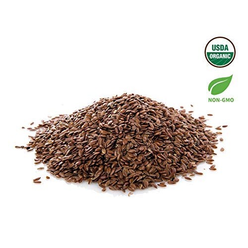 Aiva - Organic Flax Seeds Brown - Usda Certified - 200Gm