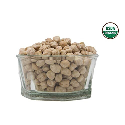 Aiva Organic Garbanzo Beans Kabuli Chana - Usda Certified 4 Lb