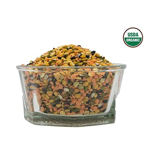 Aiva Organic Mix Dal | Mixed Lentils | Lentils Blend 1 Lbs