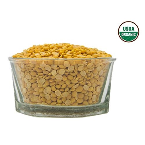 Aiva Organic Toor Dal Pigeon Peas Split - Usda Certified 2 Lb