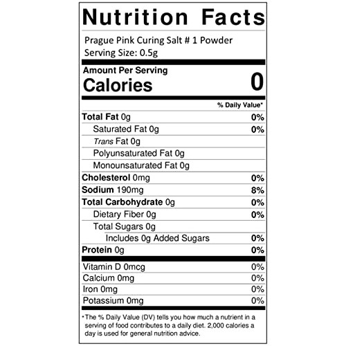 Aiva Pink Curing Salt #1 - Prague Powder #1 - 2 Lb