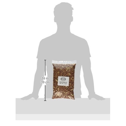 Aiva - Raw Spanish Peanuts - 5 Lb. Bulk Box